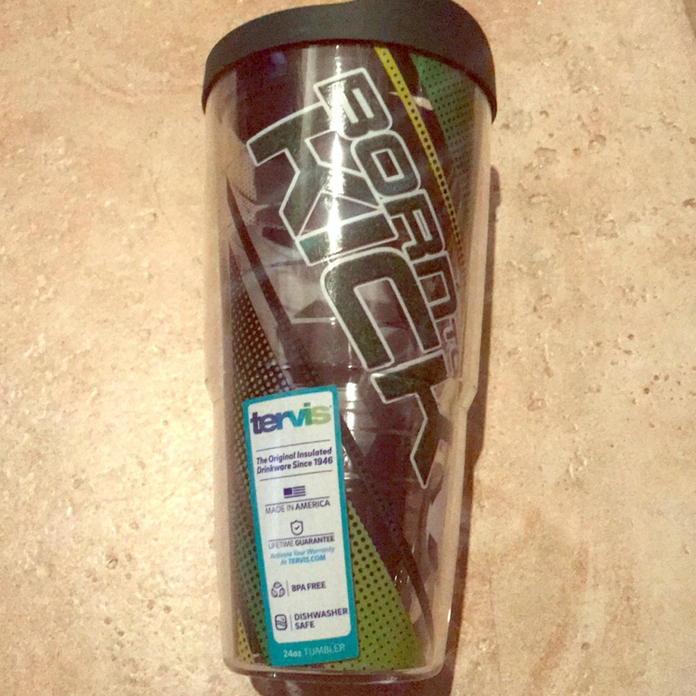 Brand New TERVIS Born To Kick Tumbler